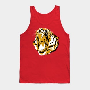 Tiger head Tank Top